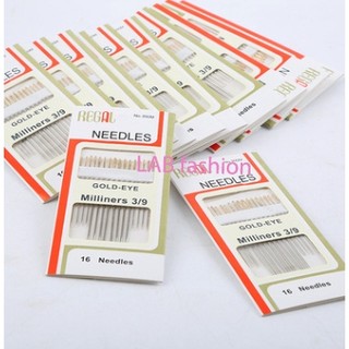 Bộ kim khâu tay thẳng nhiều cỡ #010102