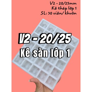  Bộ 5 khuôn nhựa đúc con kê bê tông V2  20-25mm  kê thép sàn lớp dưới siêu bền chất lượng GIÁ RẺ tại Hà Nội 