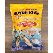 Cám câu cá tra Huỳnh khoa trắng, cám huỳnh khoa vàng 3 in 1