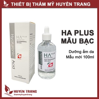 Serum HA Plus Cấp Ẩm Dưỡng Da 100ml Mẫu Bạc - Thẩm Mỹ Huyền Trang NANOCEE