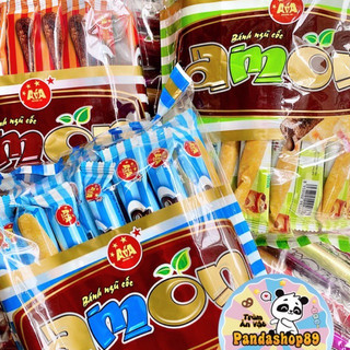 Bánh xốp Amon kem ngũ cốc các vị (bịch 20 chiếc)