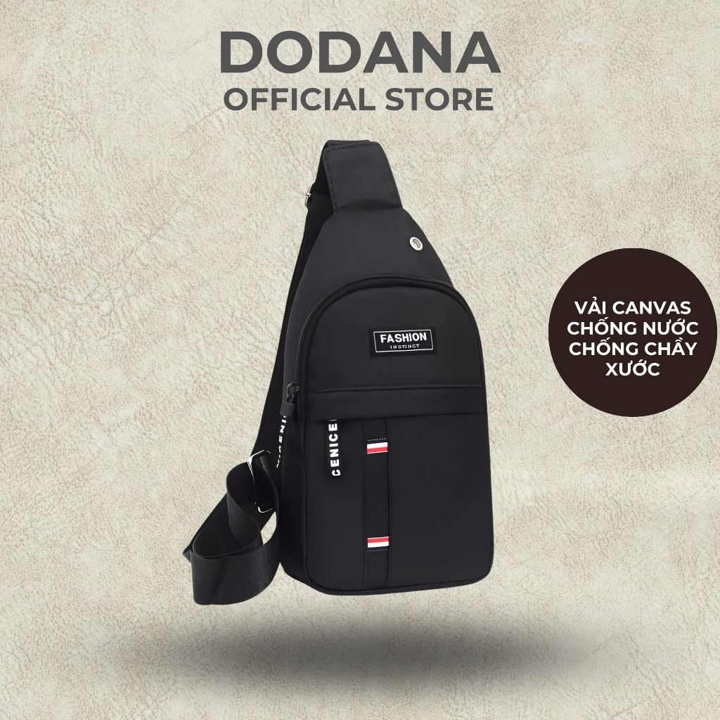 Túi Đeo Chéo Vải Canvas Hàng Sẵn Kho Tại HN,Túi Nam Chống Trầy Xước Và Chống Thấm Nước 01 DODANA