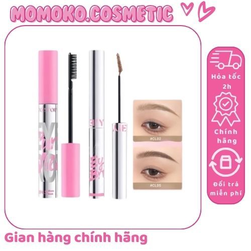 [CÓ QUÀ TẶNG KÈM] Mascara Kem Nhuộm Lông Mày Neiyou Chống Thấm Nước Lâu Trôi Chuốt mày neiyou Không 