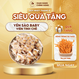 Yến Sào Baby Mix Sẵn Ngự Cung Yến - set 10 Gói viên yến khô bổ dưỡng