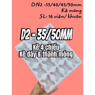Khuôn nhựa đúc con kê bê tông đa năng D2(35/40/45/50mm) dùng kê đáy móng, thành móng siêu bền chất lượng