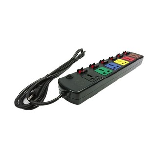 Ổ cắm điện đa năng – 2200W/10A - 6 ổ cắm đa năng - có 6 công tắc -dây 3 mét - 6DOF32N