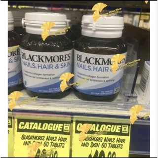 (Đủ bill) Blackmores Nails Hair & Skin cho da, móng tóc