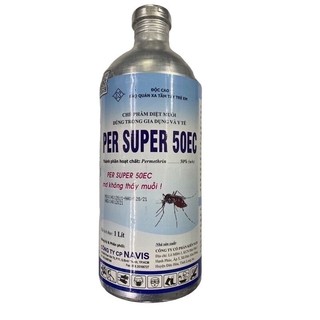 Per super 50EC - 1 chai diệt muỗi, ruồi, kiến, gián, ruồi vàng, rầy, rệp,... chai nhôm
