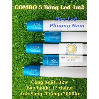 COMBO 5 Bóng Tuýp Led 1m2 - 32w
