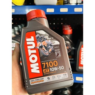 Nhớt Motul 7100 10w50 Ester tổng hợp toàn phần