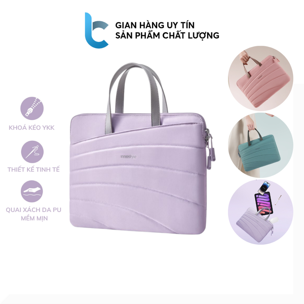 Túi Xách Chống Sốc Macbook Innostyle CarryLite Slim Dành Cho Macbook Air/ Pro 13/14inch Laptop 13/14