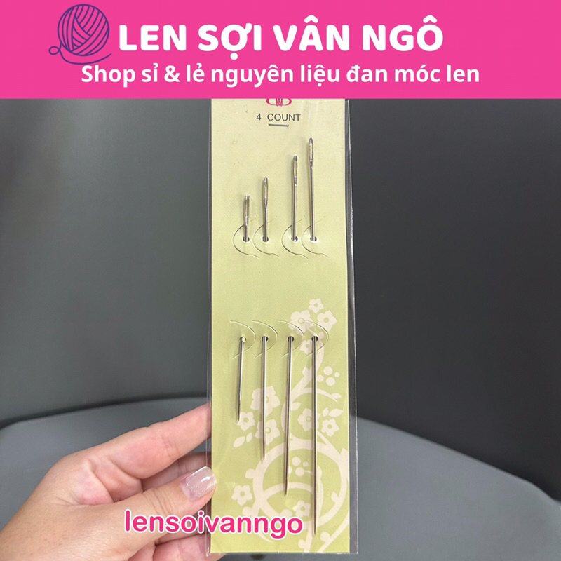 Set kim khâu len ngắn/dài