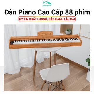 [ Có Video + Ảnh Thật ] Đàn Piano Điện Tử Cao Cấp 88 Phím Có Pedal Âm Thanh Chuẩn Dành Cho Người Lớn Và Trẻ Em