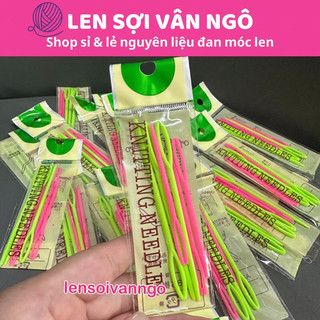 Set 6 cây Kim khâu len nhựa