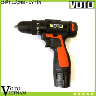 Thân máy khoan bắt vít Voto 12v màu cam chính hãng (ko kèm pin)