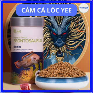  Cám YEE BRONTOSAURUS - Thức Ăn Chuyên Dụng Với Hàm Lượng Đạm Cao Và Hỗ Trợ Lên Màu  Dành Cho Cá Lóc Cảnh 