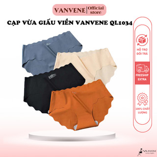 Quần Lót QL1034 Cạp Vừa Giấu Viền Vanvene Không Đường May Chống Hằn Ngấn, Chống Lọt Khe, Phù Hợp Mặc Váy Quần Bó