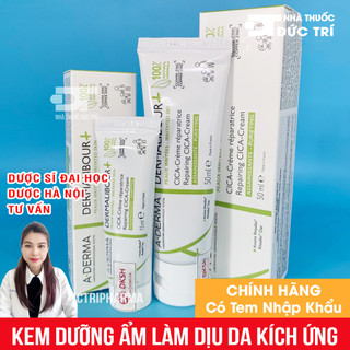 [CHÍNH HÃNG CÓ TEM] Kem làm dịu, phục hồi da kích ứng ADERMA DERMALIBOUR+ Repairing Cream [A-Derma Dermalibour]