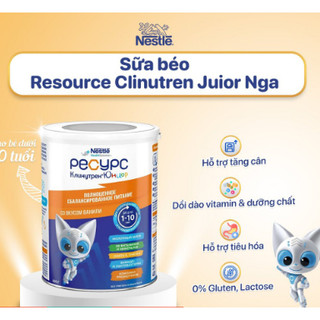 Sữa bột Clinutren 400gr hàng Nga
