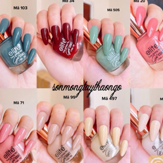 Sơn móng tay gel lạnh cao cấp 16ml (không cần hơ máy)