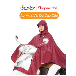 Áo mưa cánh dơi vải dù cao cấp chống thấm, chống nước kèm túi