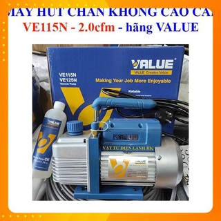 MÁY HÚT CHÂN KHÔNG VALUE 2.0 CFM VE115N hàng mới nguyên hộp