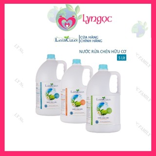 Nước rửa chén hữu cơ Layer Clean - can 5 lít