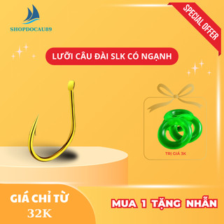 Lưỡi câu đài,SLK có ngạnh.Chuyên Chép LC-SLK-91