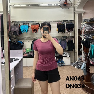 [Hàng BIGSIZE ĐẾN 105KG] Áo tập gym nữ bigsize AN063. Đồ tập gym nữ chất vải thun lạnh co giãn
