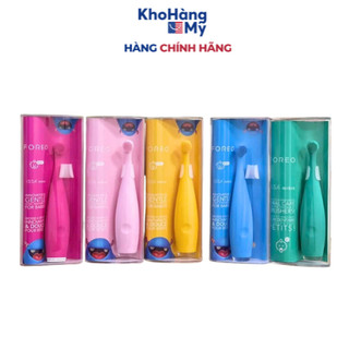 Bàn chải đánh răng điện Foreo Issa Play, Bàn chải điện trẻ em Mirko, chất liệu Silicone siêu mềm