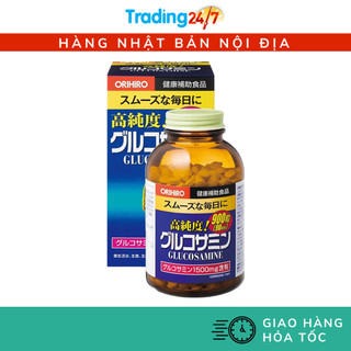 [ Hỏa tốc HCM ] Viên xương khớp Glucosamine Orihiro 1500mg 900 viên Nhật Bản