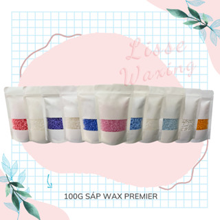 Sáp wax lông dừa coconut starsoft premier (tặng quà + que), sáp trong suốt và nhũ siêu dẻo, bám lông