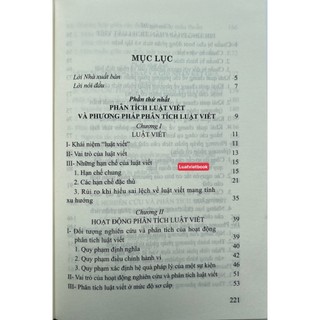 Sách-Phương Pháp Phân Tích Luật Viết (Xuất bản lần thứ năm,có sửa chữa,bổ sung)