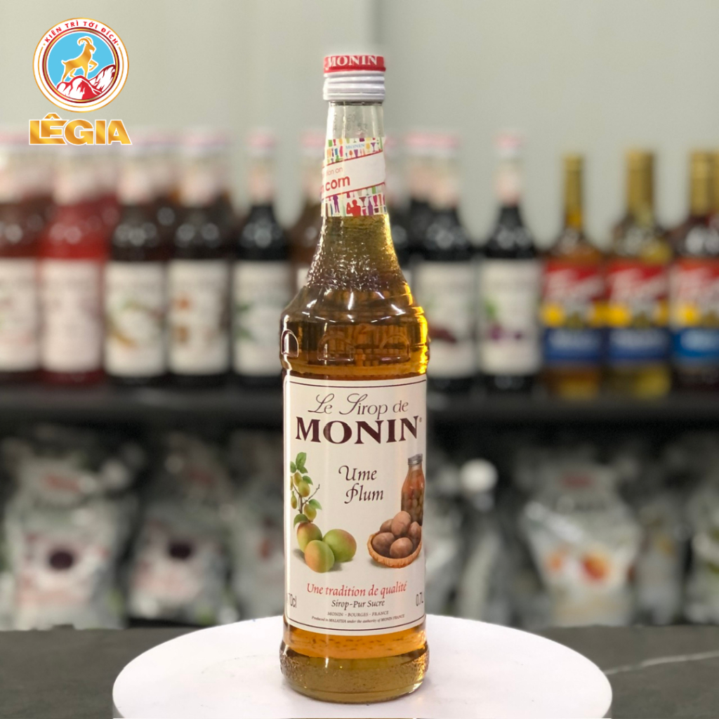SYRUP MONIN MẬN NHẬT BẢN 700ML - UME PLUM MONIN SYRUP
