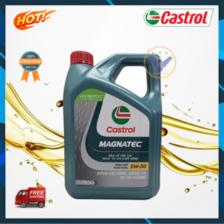 Dầu nhớt Castrol Magnatec 5W-30 API SP/CF tổng hợp toàn phần 4L