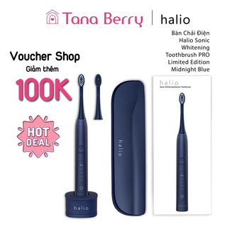 Bàn Chải Điện Halio Sonic Whitening Toothbrush Pro - Màu Midnight Blue