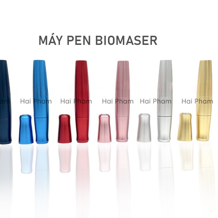Máy phun xăm/Pen mini 2 đầu thay (đầu kim Black Pear_ đầu kim pen)