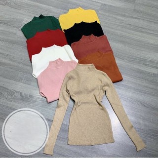Áo len tăm cổ 5 phân ( Ảnh thật hàng đẹp)