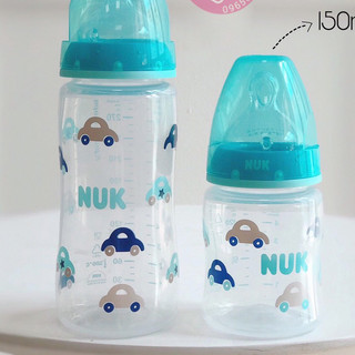 [Chính hãng có tem phân phối] Bình Sữa NUK Premium Choice+ Nhựa PP 150ml, 300ml Núm Ti S1 - M, S2-M