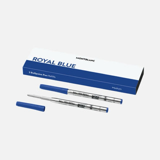 [Hộp2Cái][MựcXanh]Ruột Bút Bi M|ontblanc Ballpoint Refill Royal Blue Auth