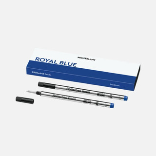 [Hộp2Cái][MựcXanh]Ruột Bút Dạ Bi M.ontblanc Rollerball Royal Blue Auth