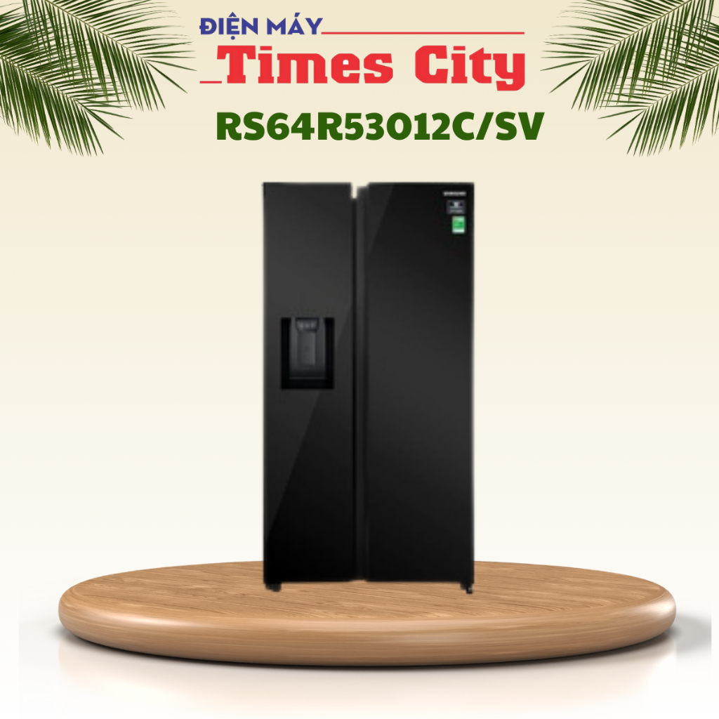 Tủ lạnh Samsung side by side RS64R53012C/SV