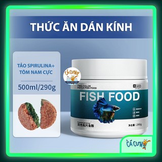 Thức ăn cho cá, viên cám Dán Kính YEE 90g - Cân bằng Dinh dưỡng, Lên màu, Hỗ trợ tiêu hóa (Hàng Cty)