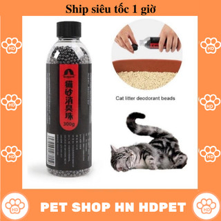 Hạt than hoạt tính khử mùi phân mèo Lọ than hoạt tính khử mùi