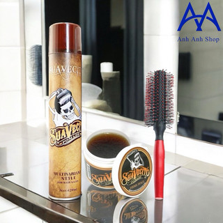GÔM XỊT TÓC + SÁP VUỐT TÓC SUAVECITO THƯỢNG HẠNG