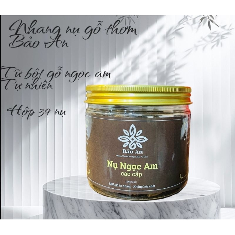 Nhang Nụ Hương Gỗ Thơm Ngọc Am ( Hộp 39 Nụ)