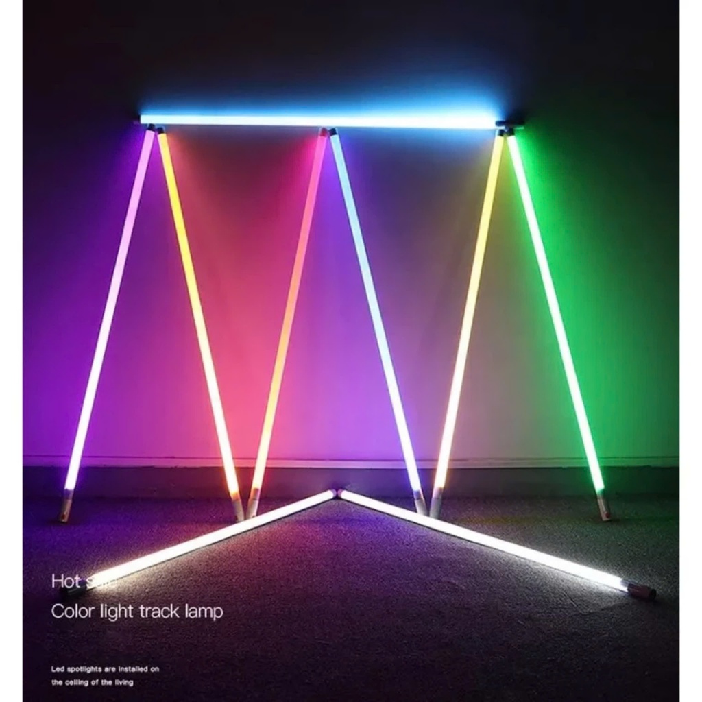 Tuýp Led T8 0.6m Nhiều Màu, Trang Trí Ngoài Trời có phích cắm