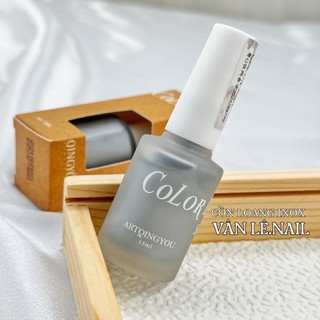  Sơn cồn loang inox bạc QingYou sơn móng tay nails  - Lẻ chai  15ml  