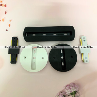 Thanh ray đèn rọi 1m . đế đèn rọi đơn