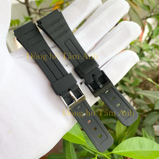 ❌Xả kho❌ Dây nhựa dùng cho đồng hồ Casio F94,F91,khoá inox và khoá nhựa
